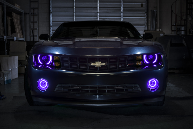 Chevrolet Camaro Fog Light Halo Kit - ORACLE Lighting - UV/Purple - `10-`13